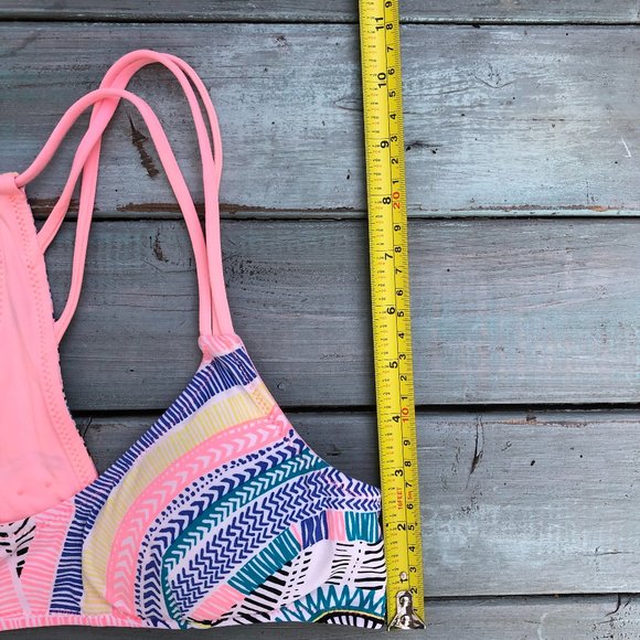 Rip Curl Modern Myth Racerback Reversible Bikini Swim Top - Picture 13 of 14